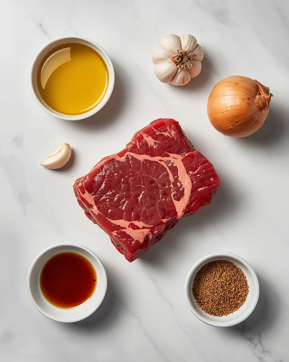 Ingredients for instant pot pulled beef