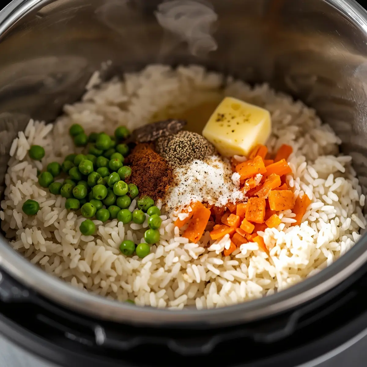 Cooking instructions for instant pot rice