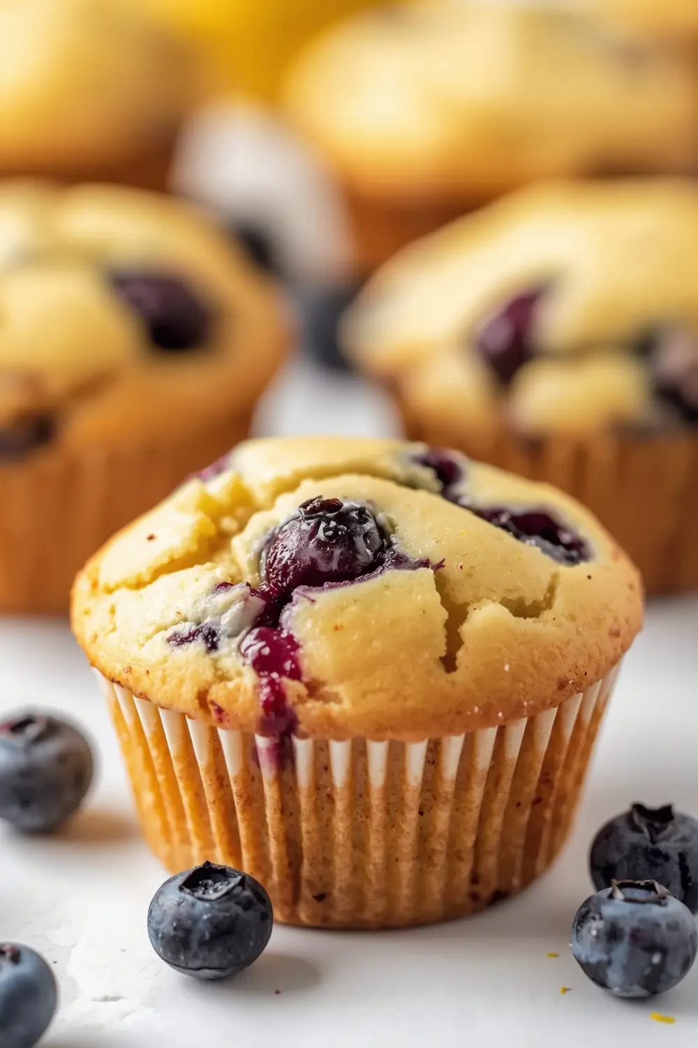lemon blueberry muffins
