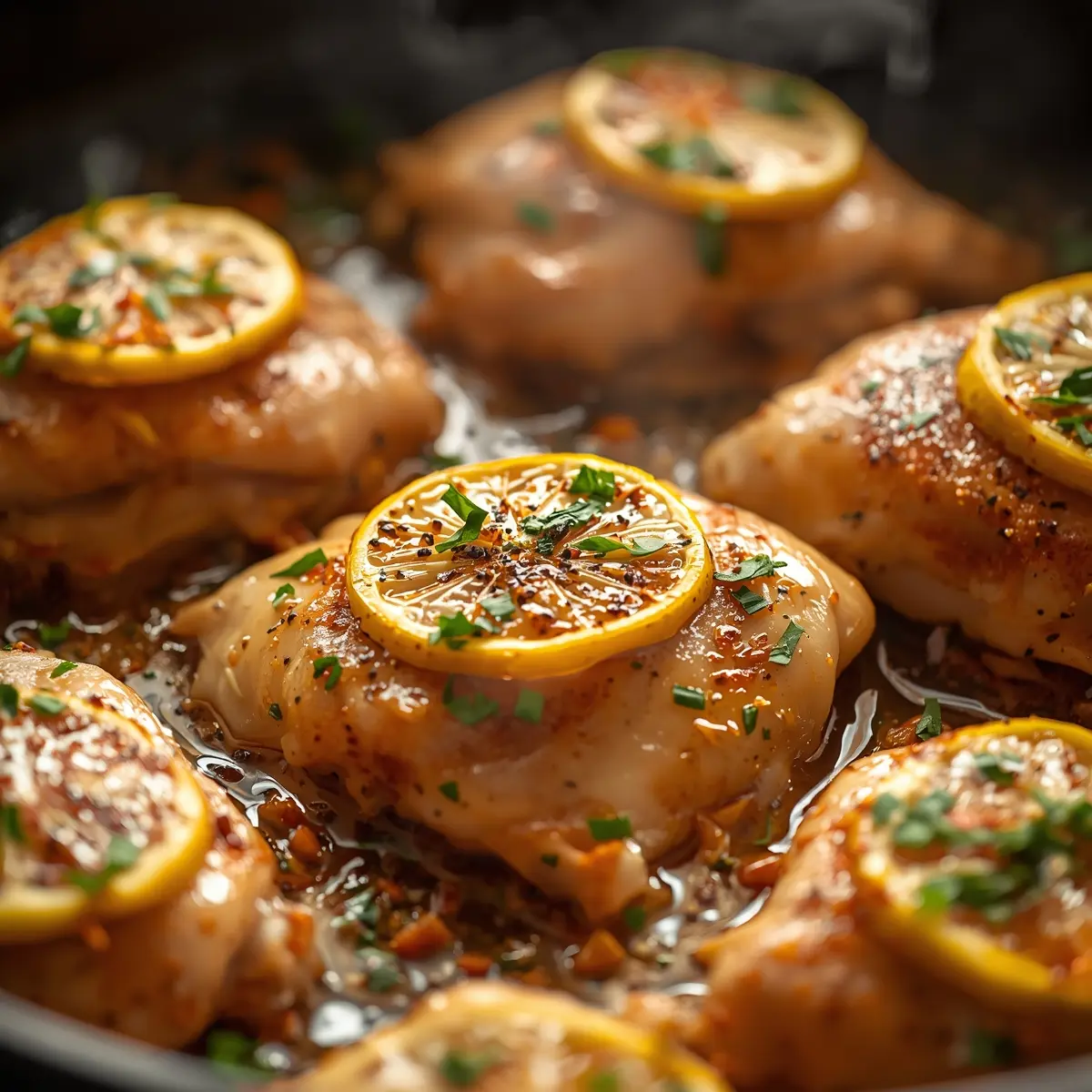 Cooking instructions for lemon chicken thighs