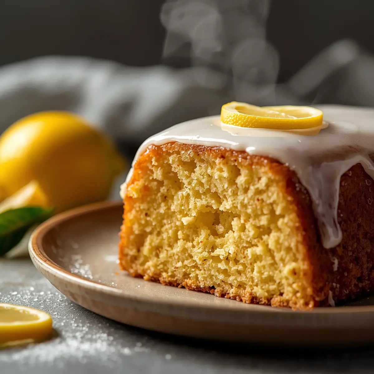 Cooking instructions for lemon pound cake