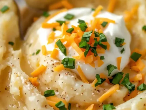mashed potatoes creamy