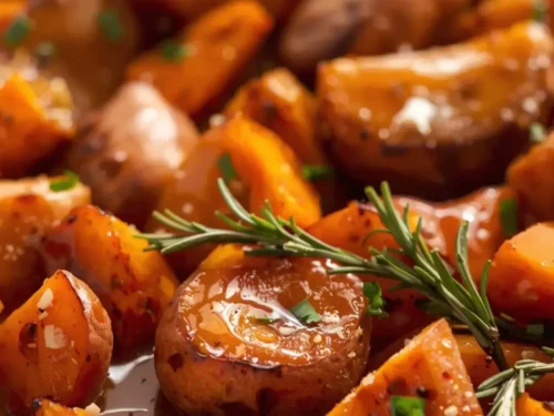 roasted sweet potatoes