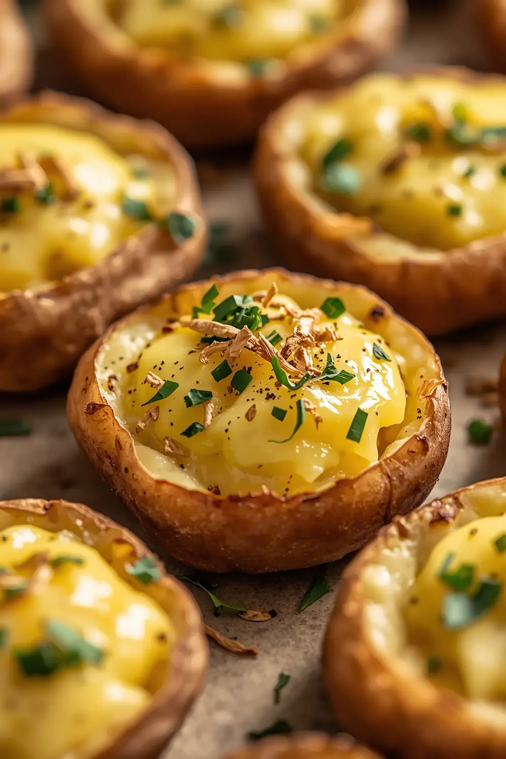 smashed potatoes