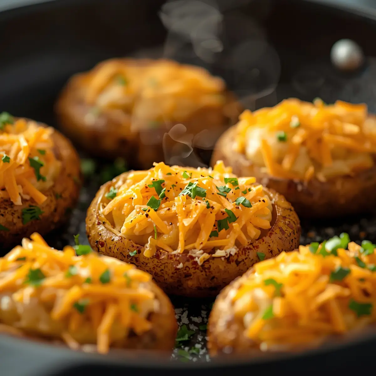 Cooking instructions for smashed potatoes