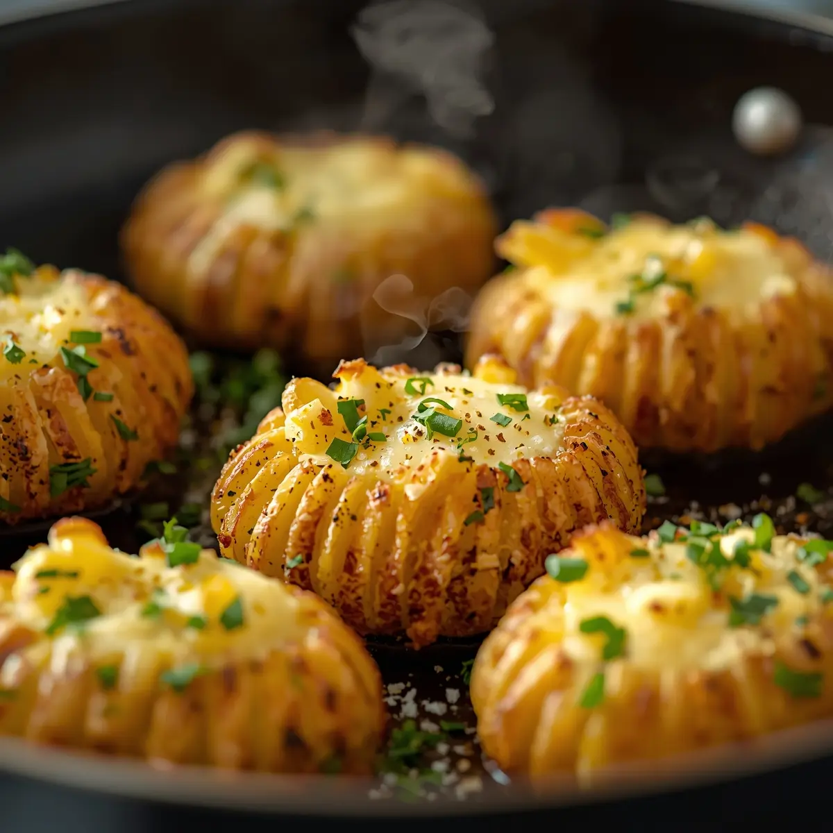 Cooking instructions for smashed potatoes