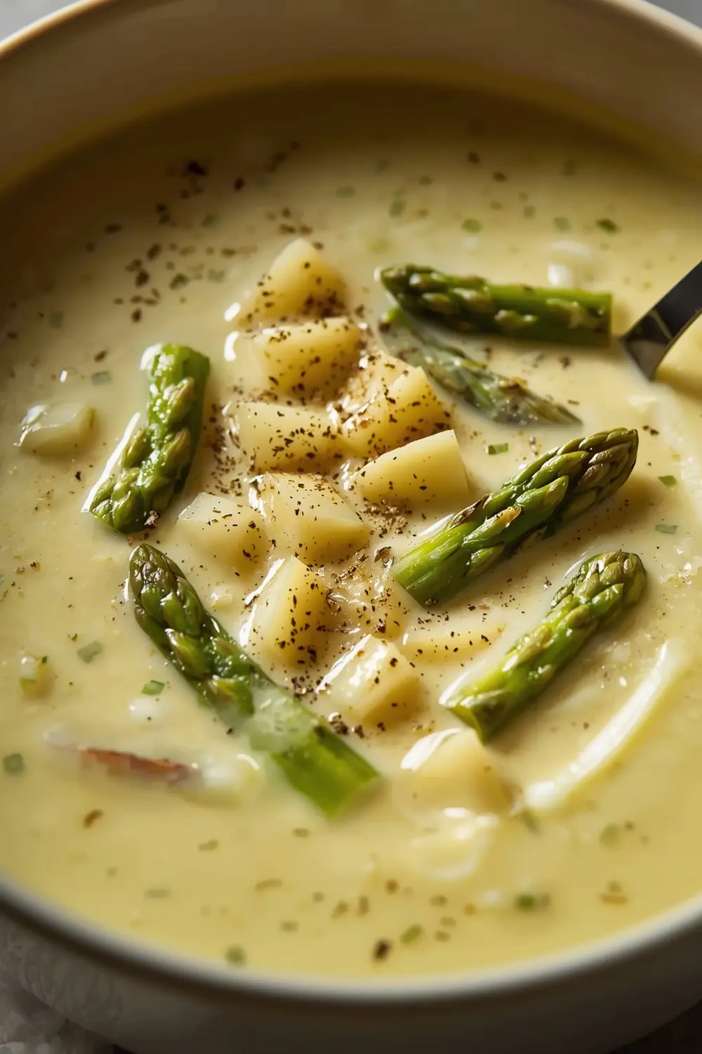 spring asparagus soup