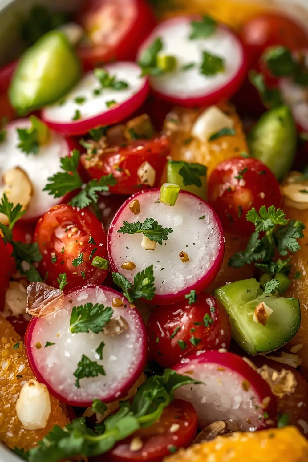 spring radish salad