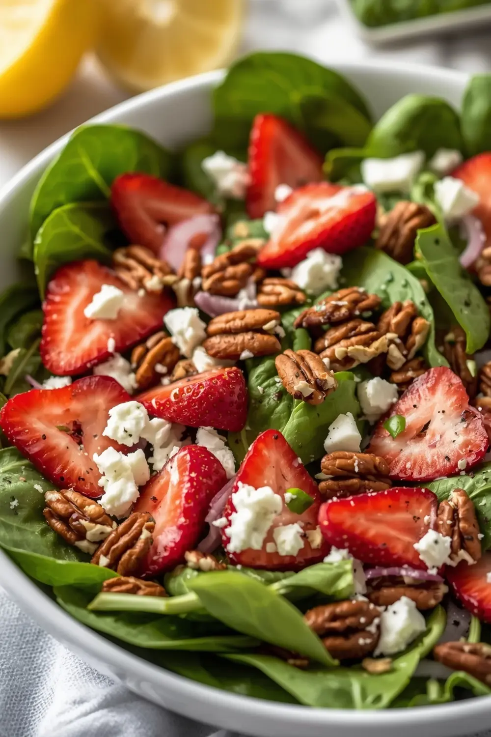 spring strawberry salad