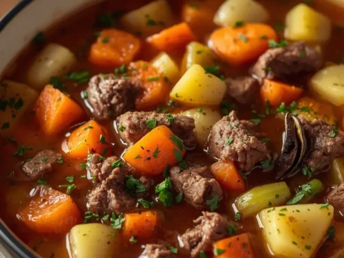vegetable beef soup