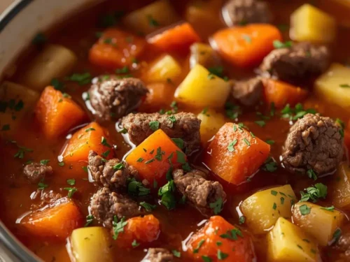 vegetable beef soup
