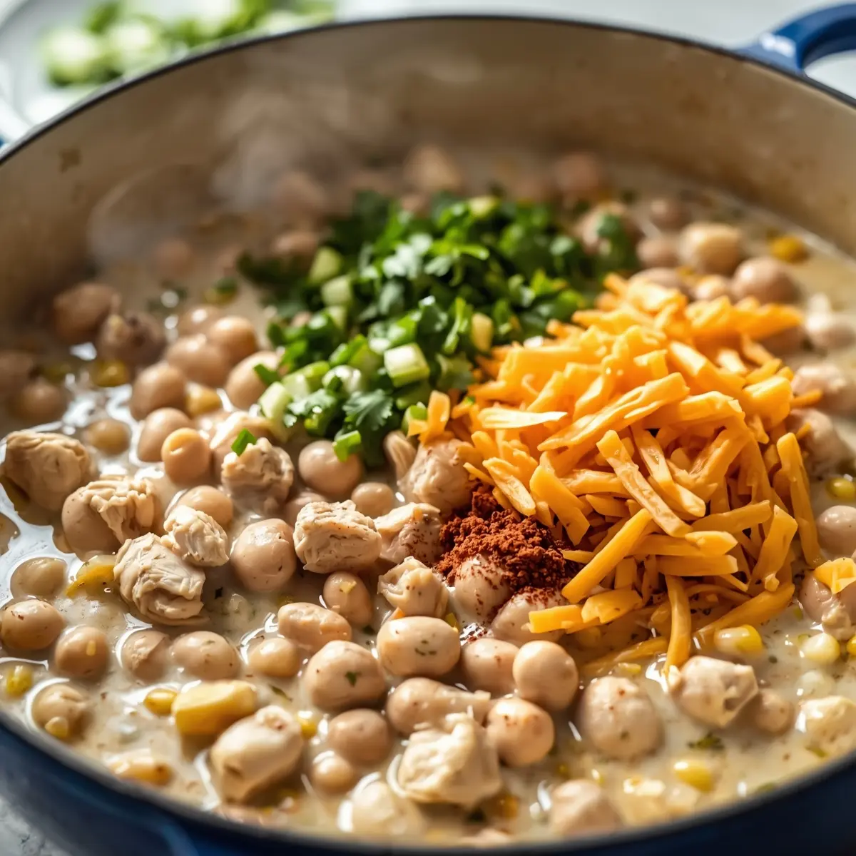 Cooking instructions for white chicken chili