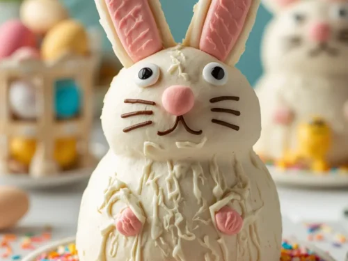 Easter bunny cake