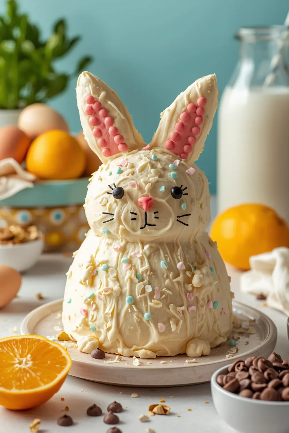 Easter bunny cake