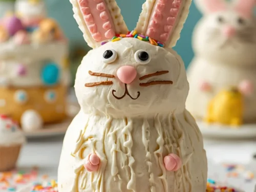 Easter bunny cake