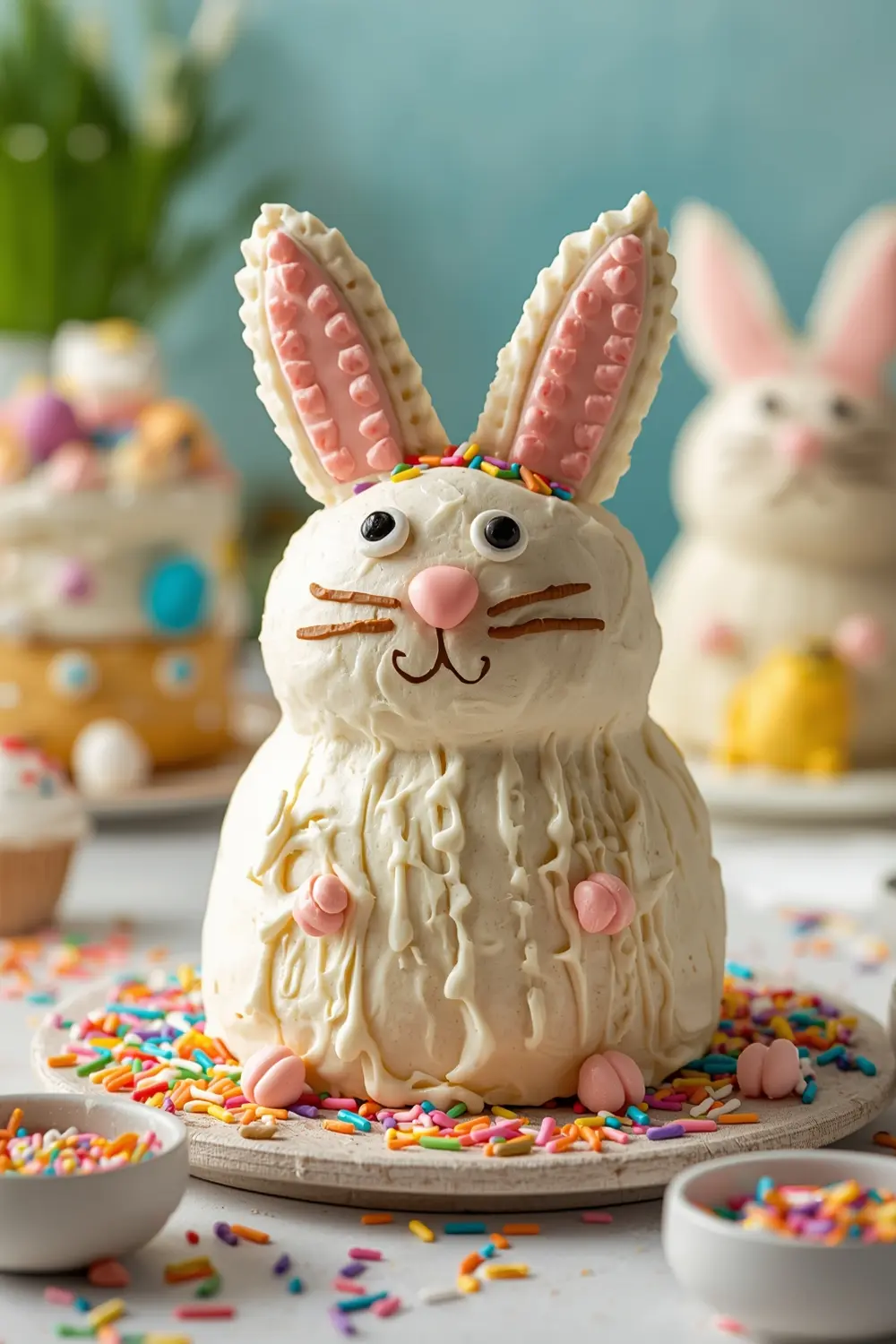 Easter bunny cake