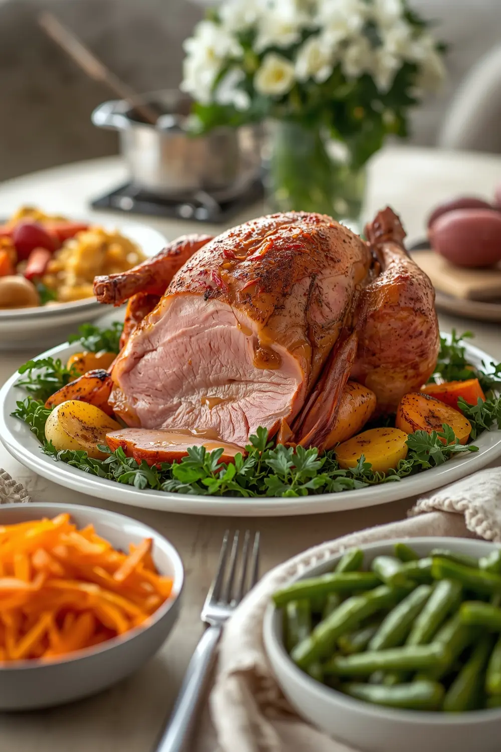 Easter ham dinner