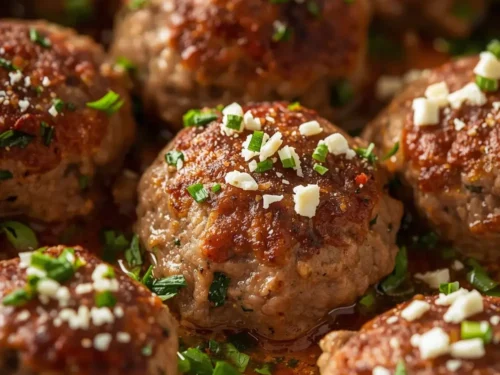 Easter lamb meatballs
