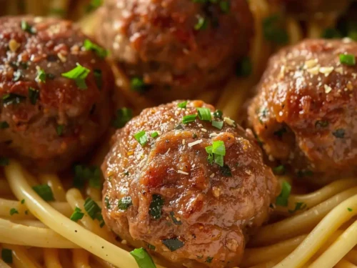 Easter lamb meatballs