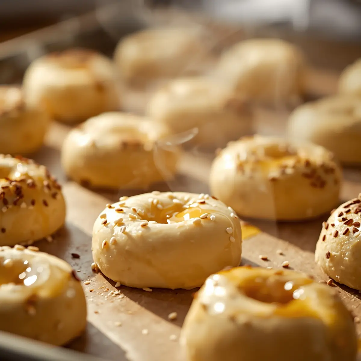 Cooking instructions for Easter pretzel bites