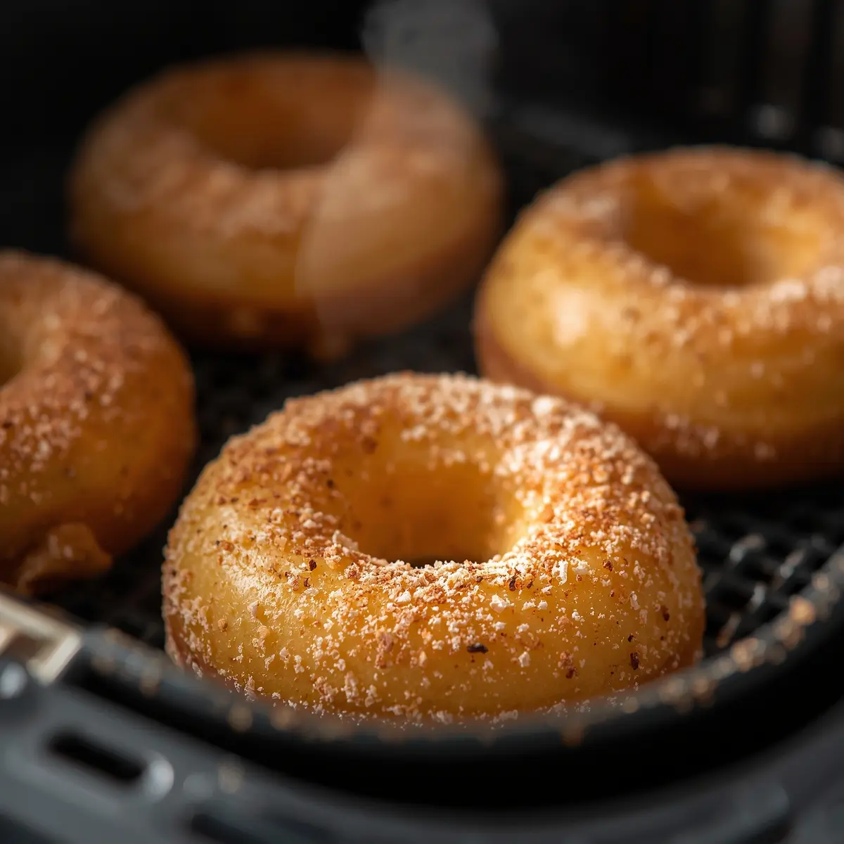 Cooking instructions for air fryer donuts