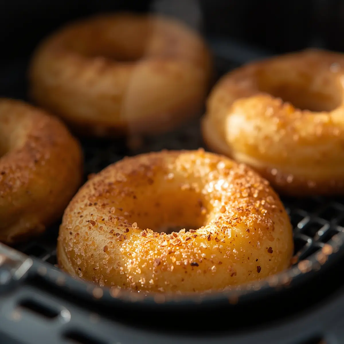 Cooking instructions for air fryer donuts