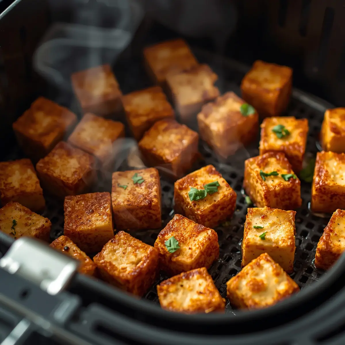 Cooking instructions for air fryer tofu