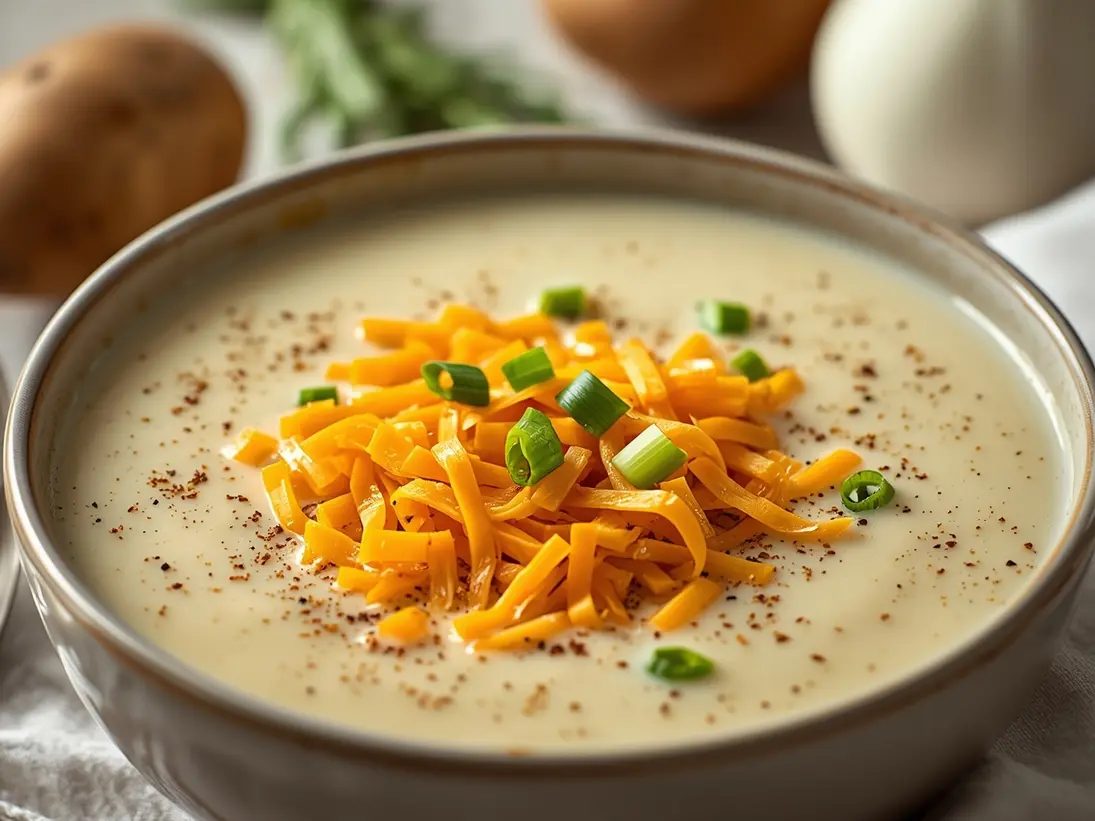 baked potato soup ready to serve