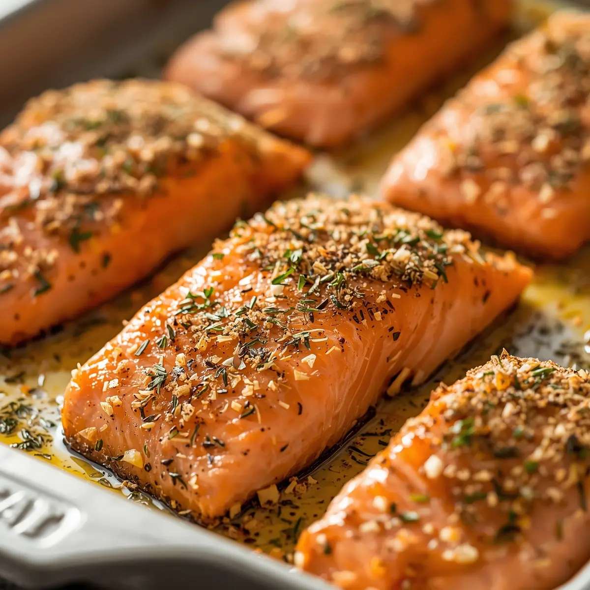 Cooking instructions for baked salmon