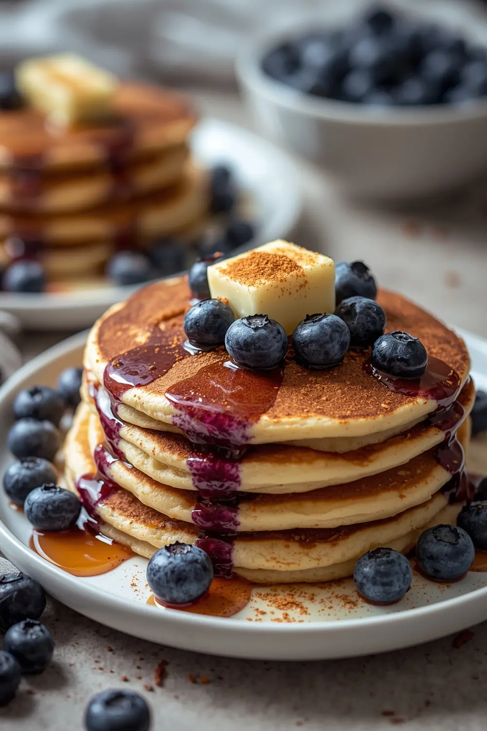 blueberry pancakes