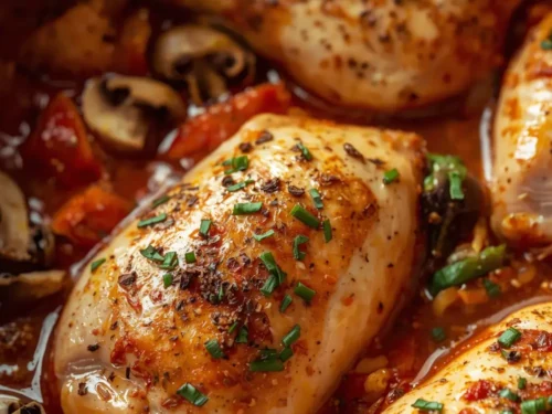chicken cacciatore