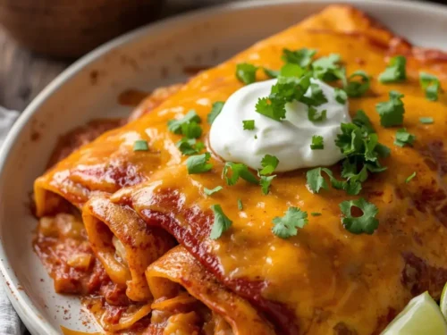 chicken enchiladas