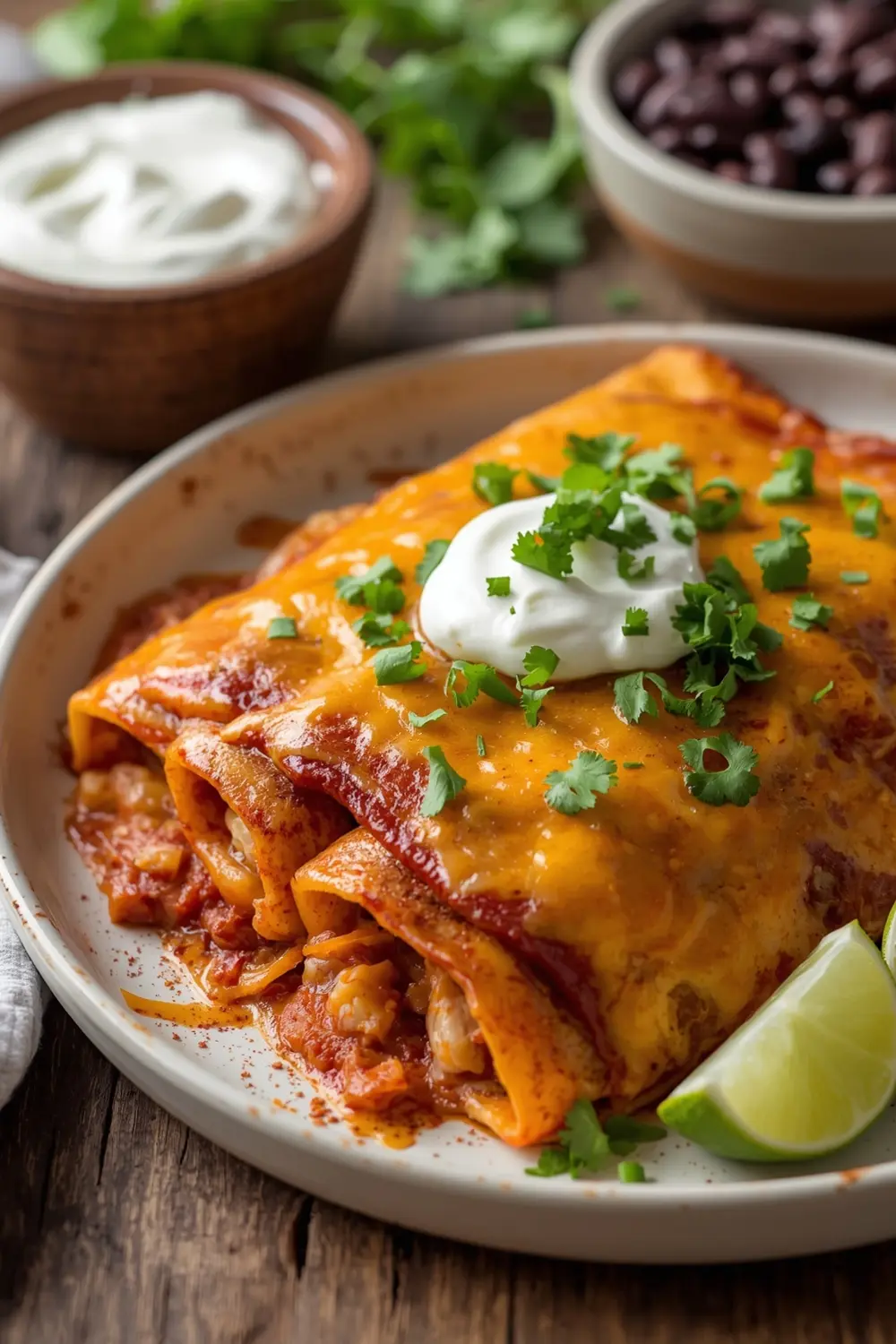 chicken enchiladas