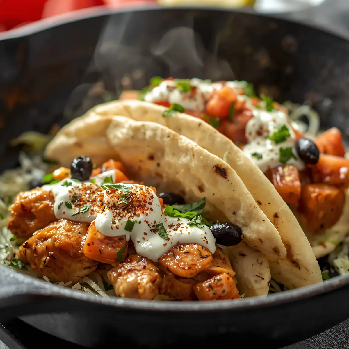 Cooking instructions for chicken gyros