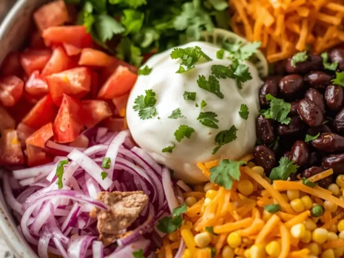 chicken taco salad