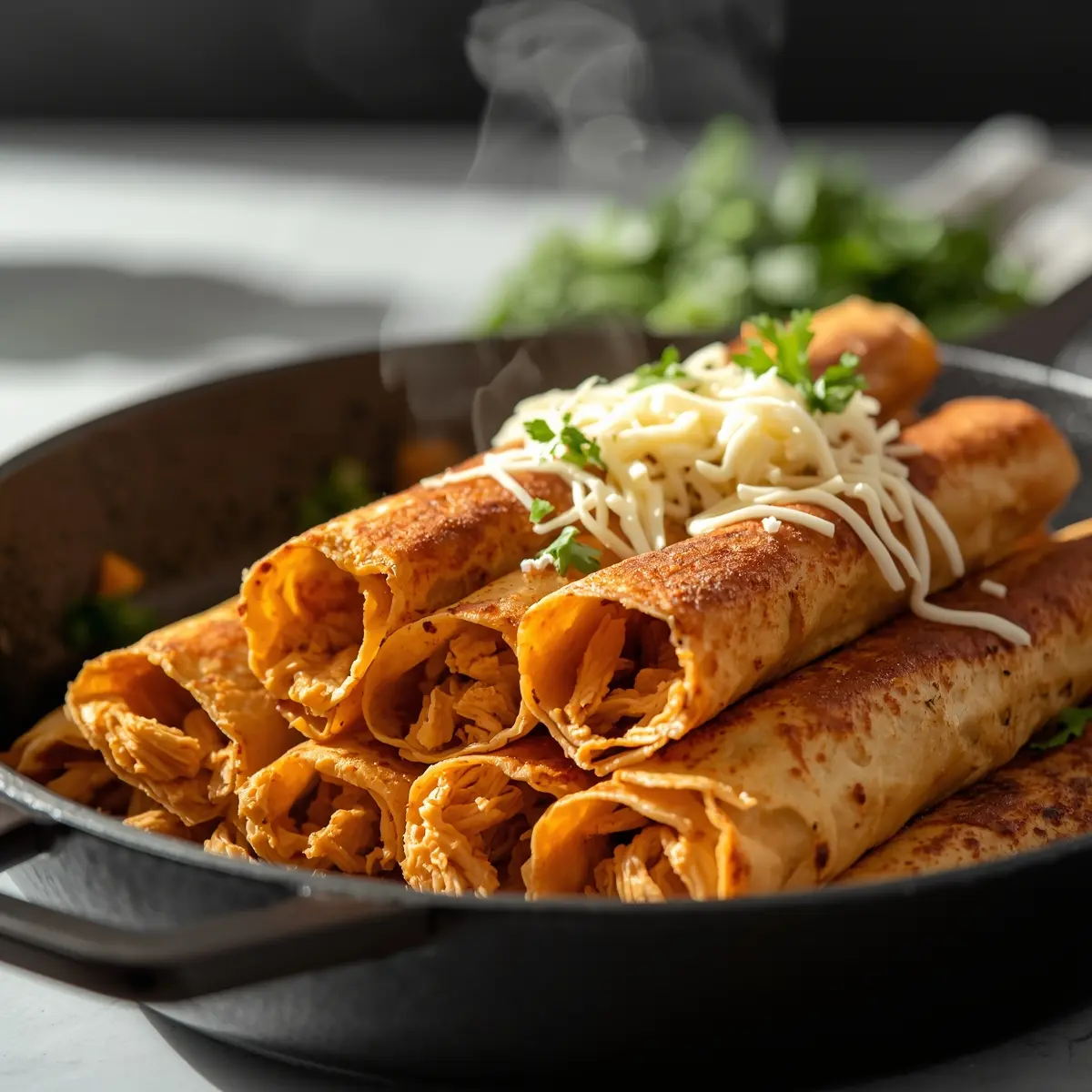 Cooking instructions for chicken taquitos