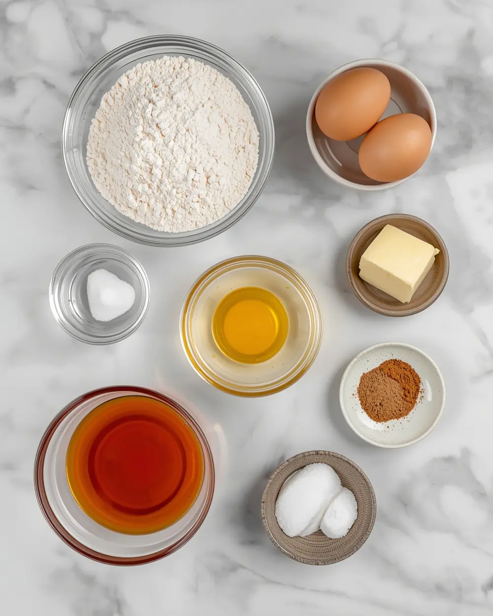 Ingredients for churro bites