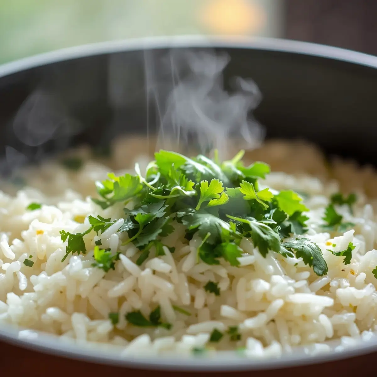 Cooking instructions for cilantro lime rice