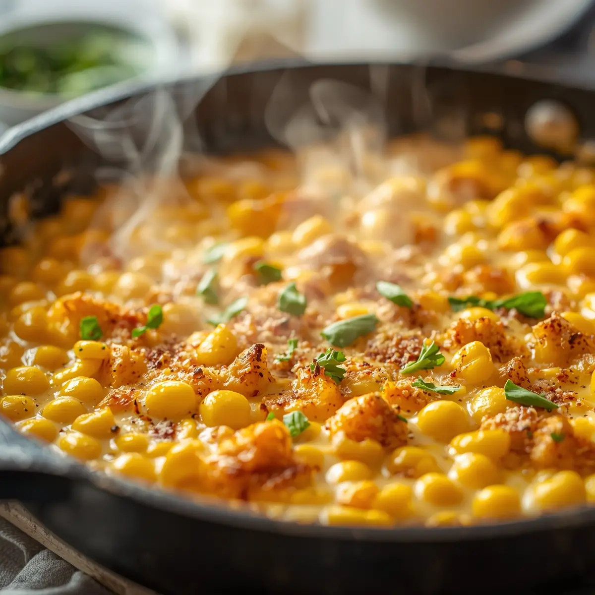 Cooking instructions for corn casserole