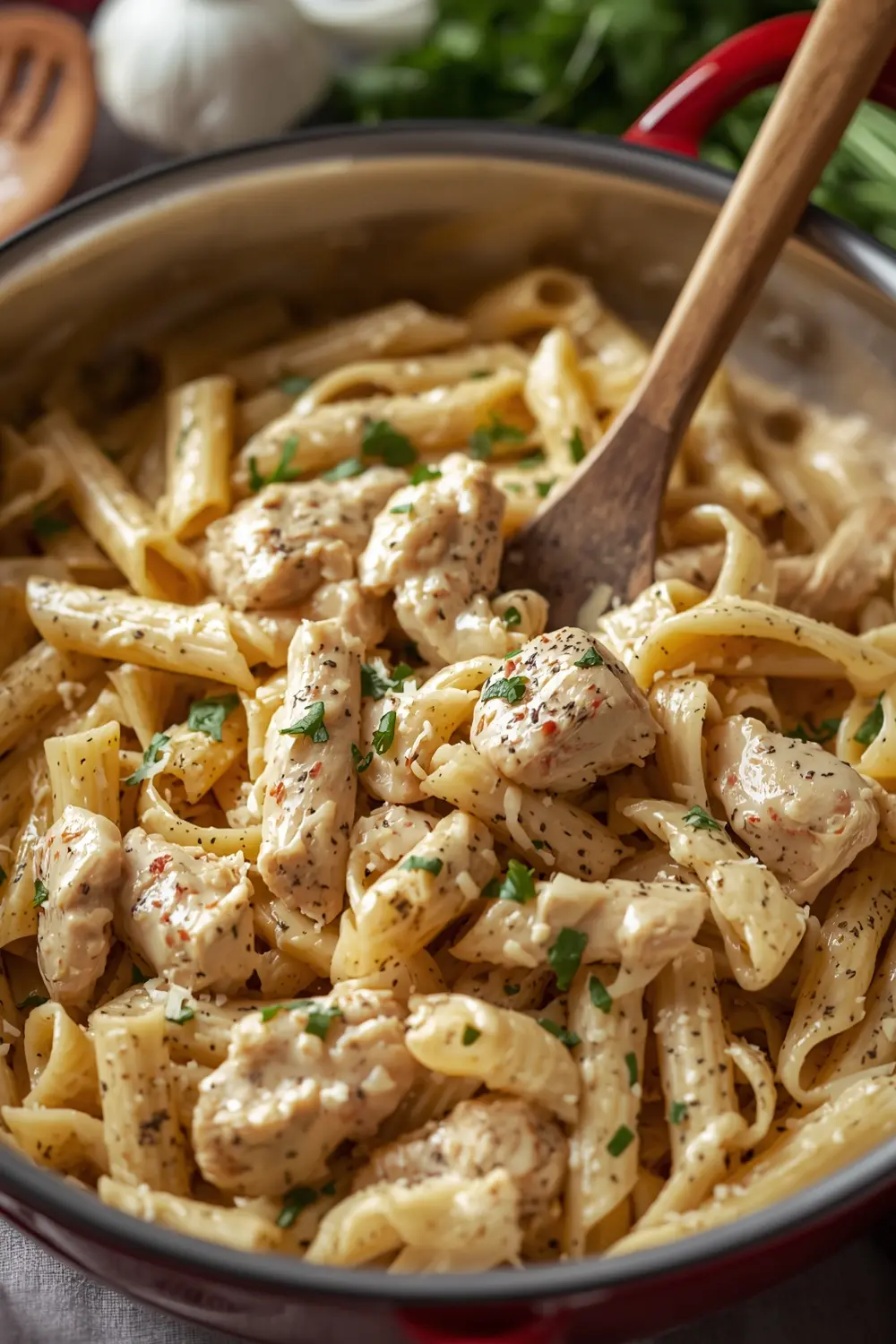 creamy chicken pasta