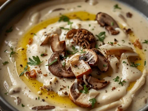 creamy mushroom soup
