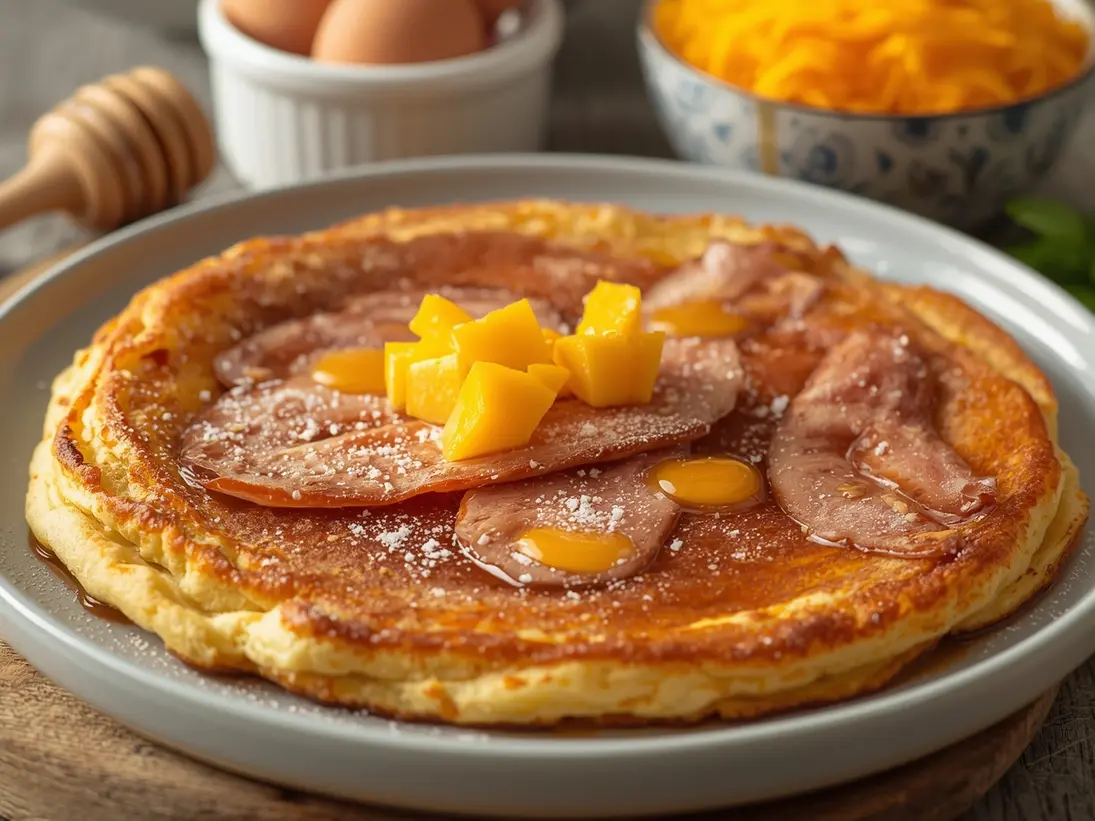 dutch baby pancake ready to serve
