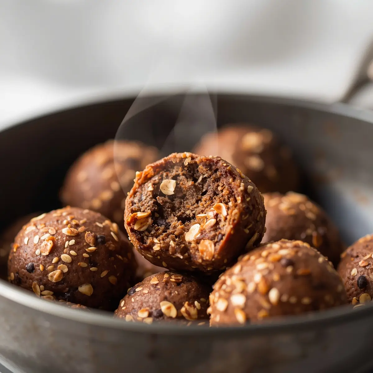 Cooking instructions for energy balls