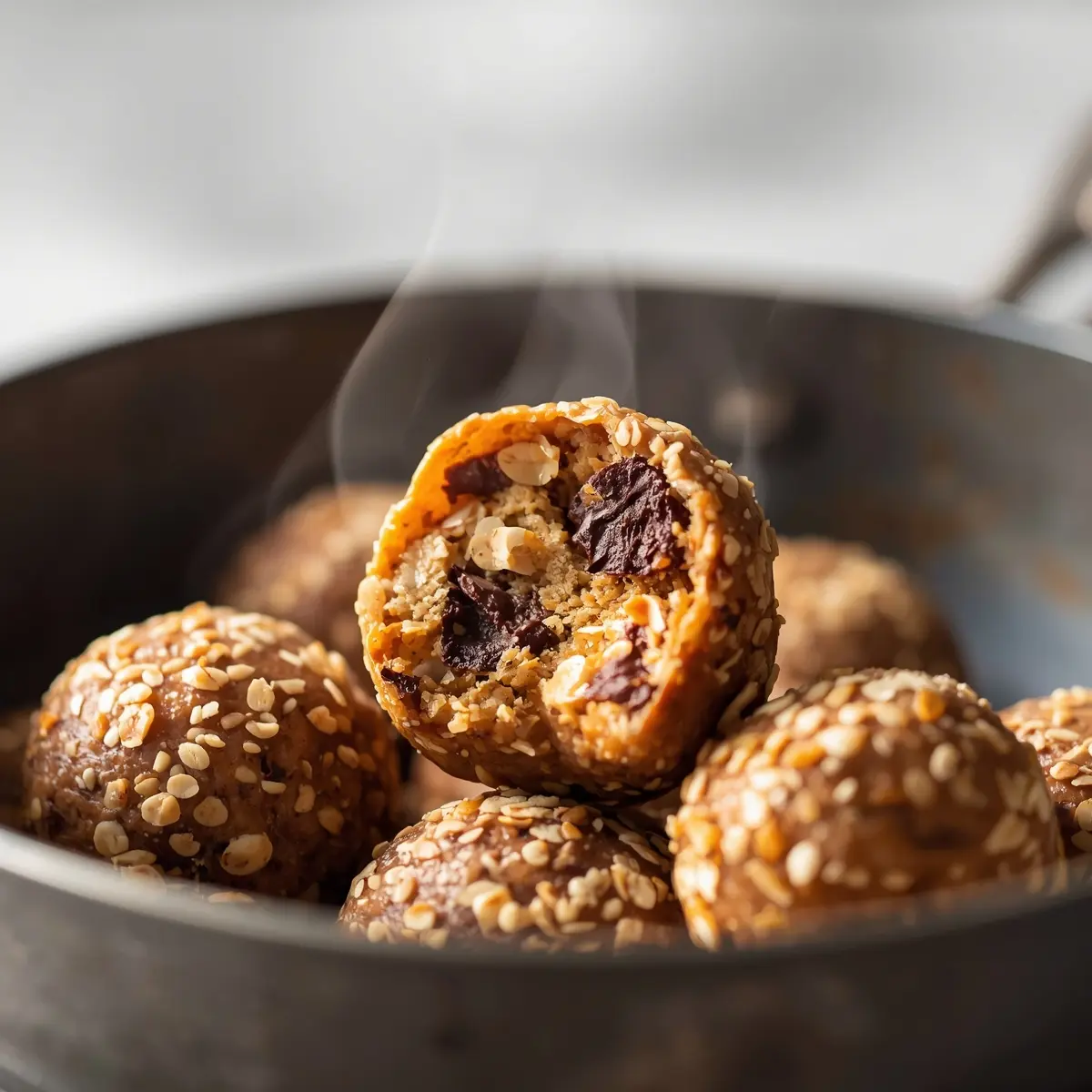 Cooking instructions for energy balls