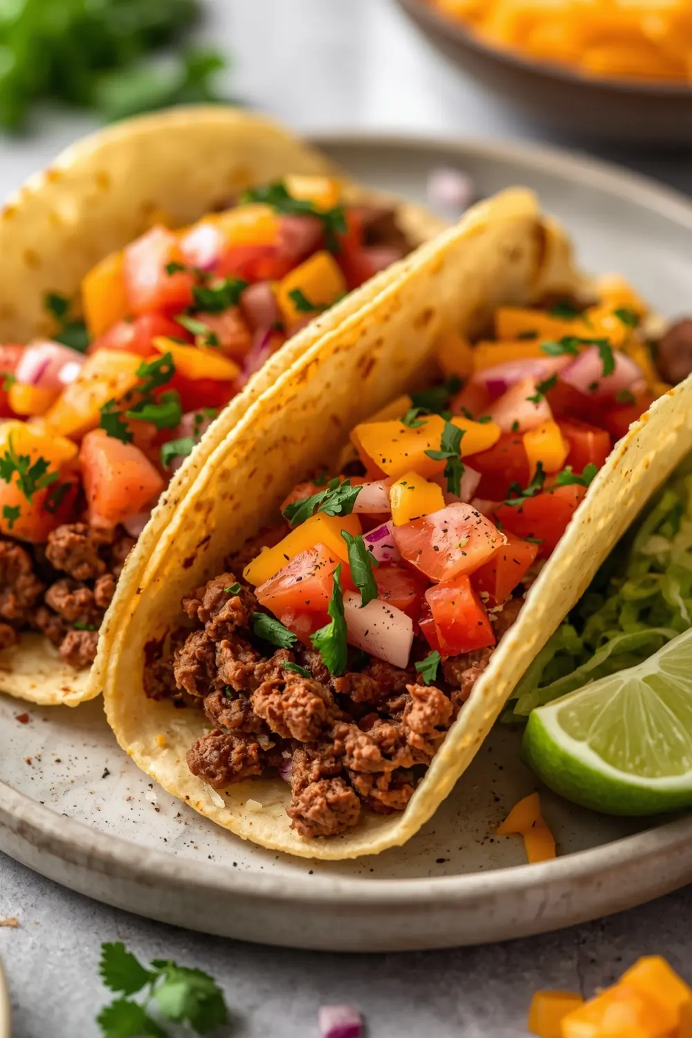 ground turkey tacos