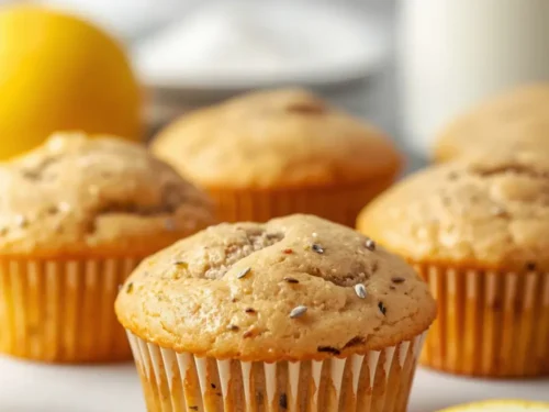 lemon poppy seed muffins