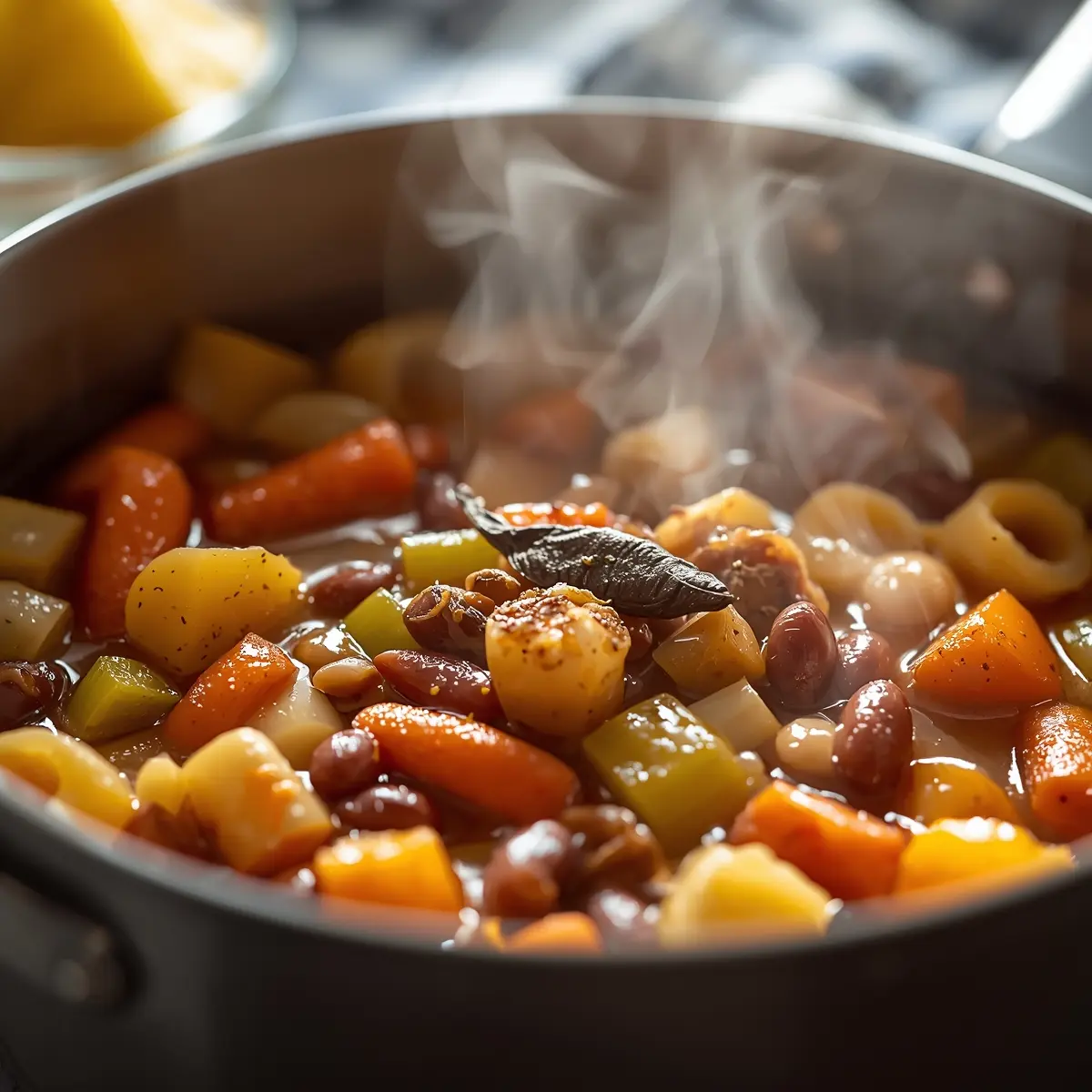 Cooking instructions for pasta e fagioli