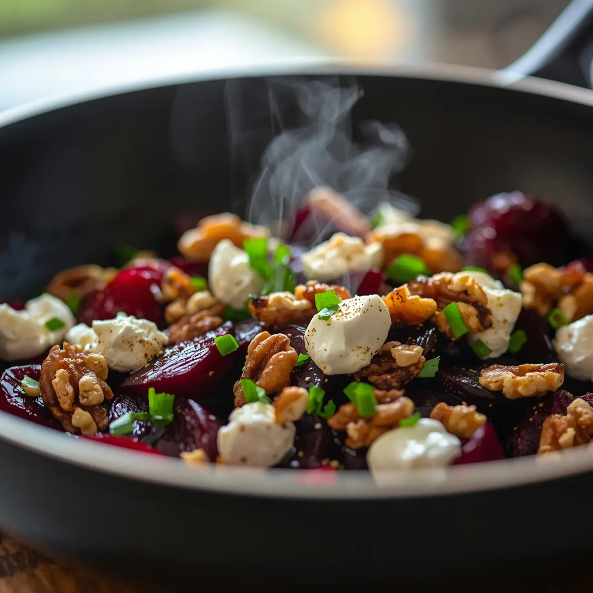 Cooking instructions for roasted beet salad