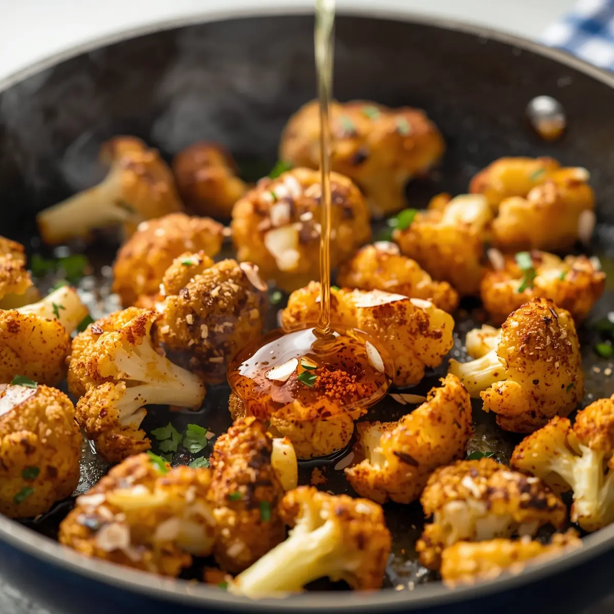 Cooking instructions for roasted cauliflower