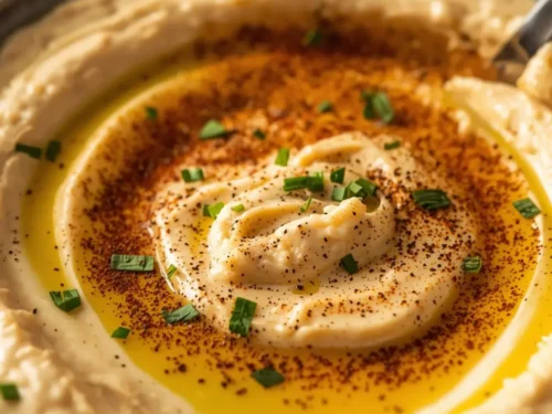 roasted garlic hummus